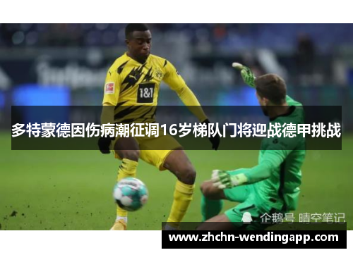 多特蒙德因伤病潮征调16岁梯队门将迎战德甲挑战